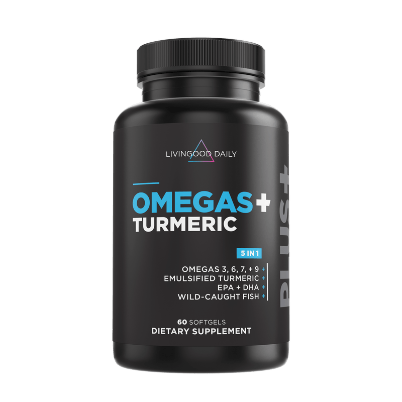 Livingood Daily Omegas + Turmeric